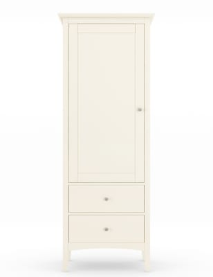 Hastings Ivory Single Wardrobe M S