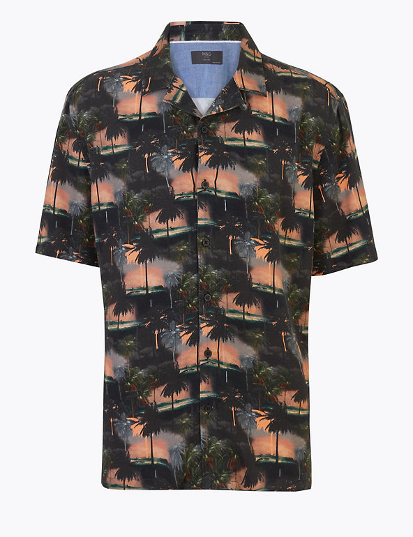 Hawaiian Cuban Collar Shirt Image 1 of 1