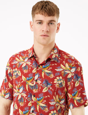 m&s hawaiian shirt