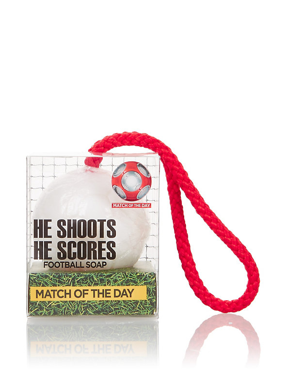 He Shoots, He Scores! Soap on a Rope 100g Image 1 of 2