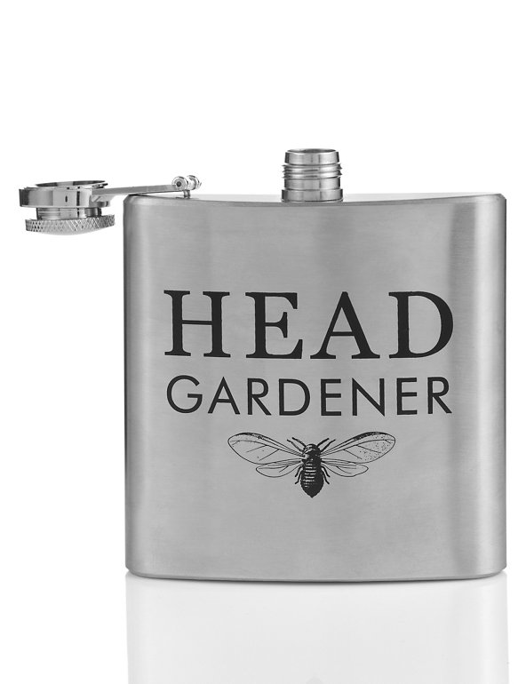 Head Gardener Hip Flask Image 1 of 2