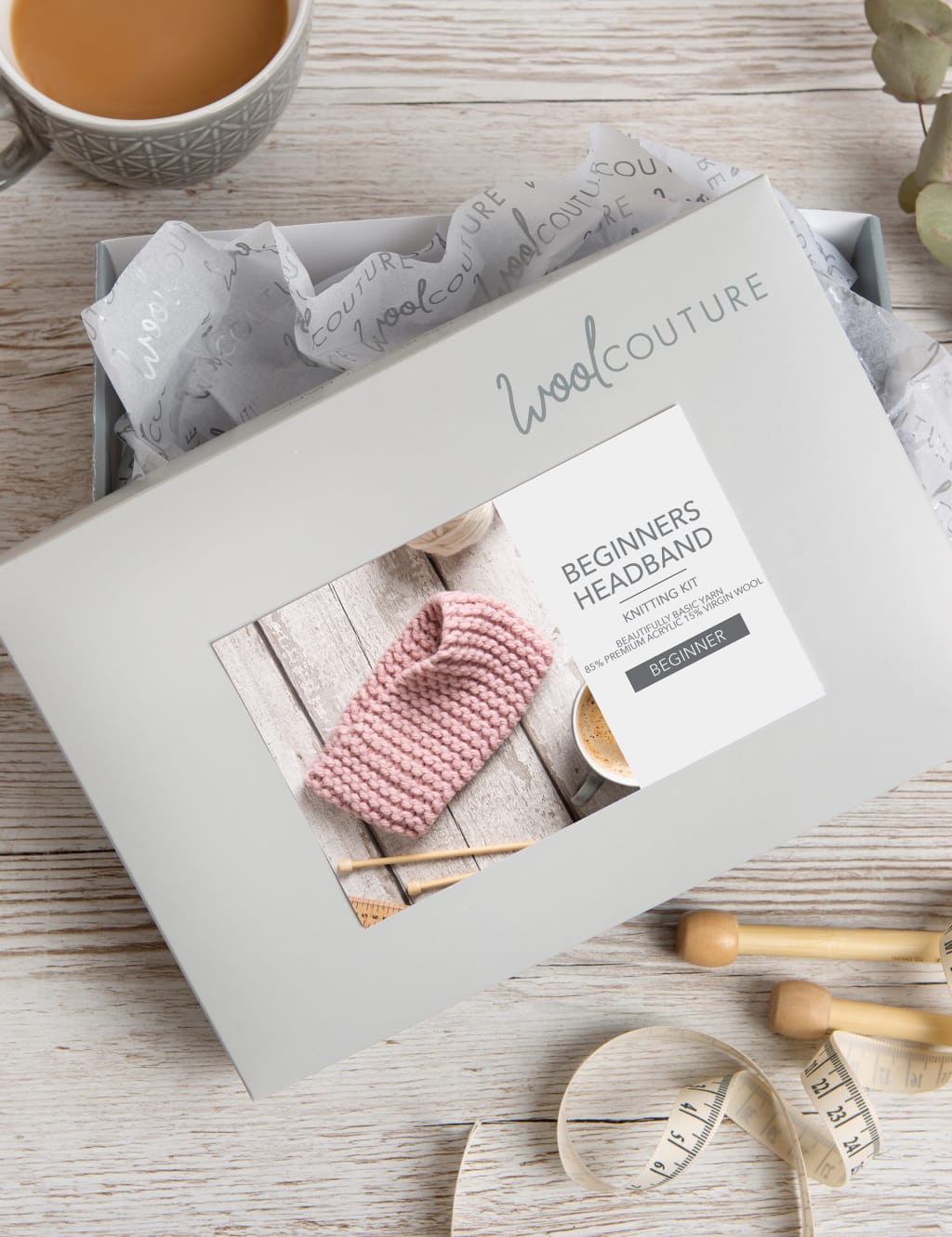 Headband Knitting Kit Wool Couture M&S