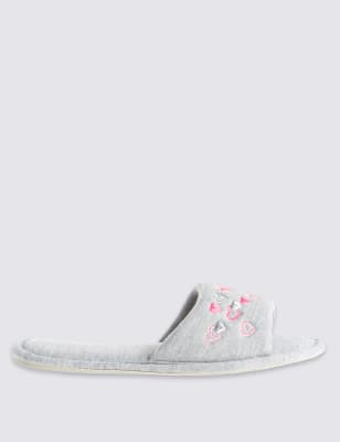 Marks and spencer ladies mule online slippers