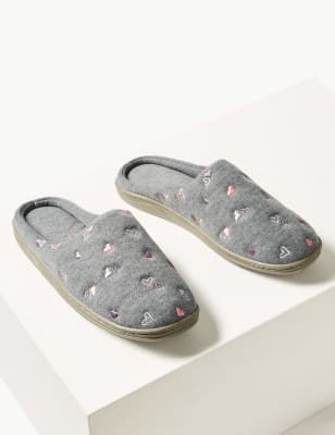 Marks and spencer ladies best sale mule slippers