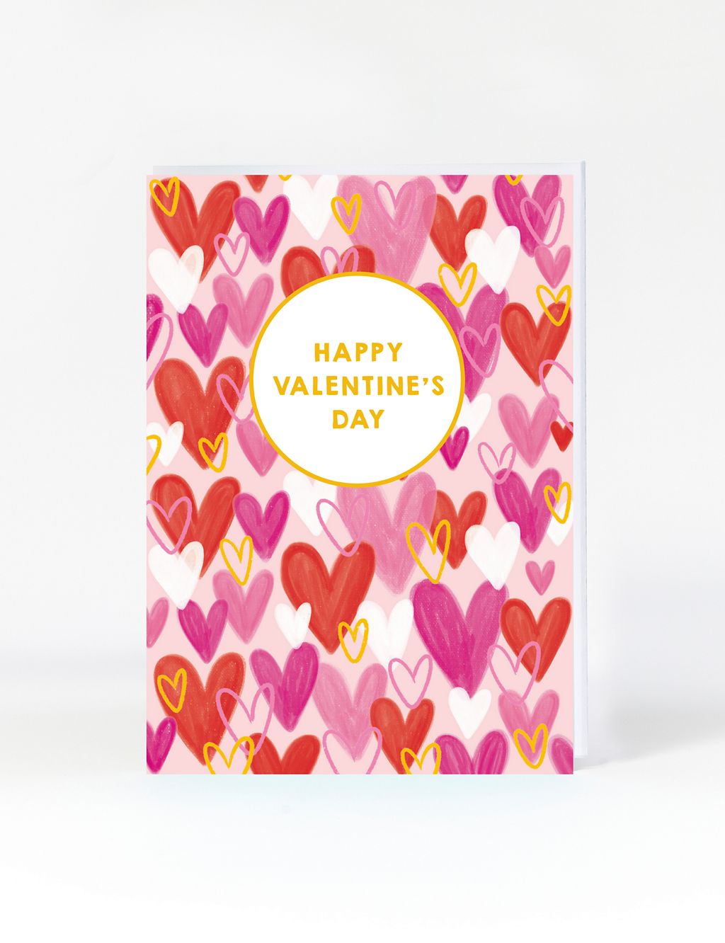 Heart Pattern Valentine's Card 1 of 1