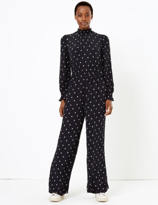 marks and spencer spotty jumpsuit