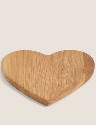 Heart Wooden Chopping Board Image 2 of 4