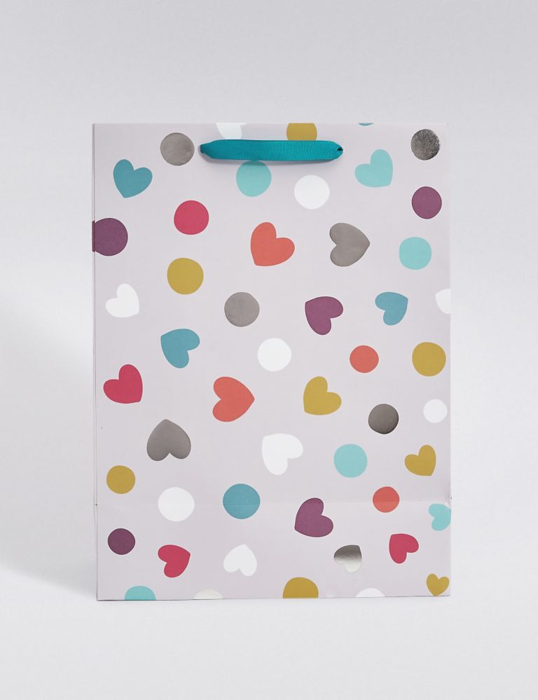 Hearts & Spots Large Gift Bag 2 of 2