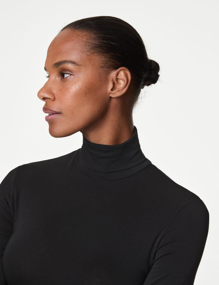 Heatgen polo neck thermal top hotsell