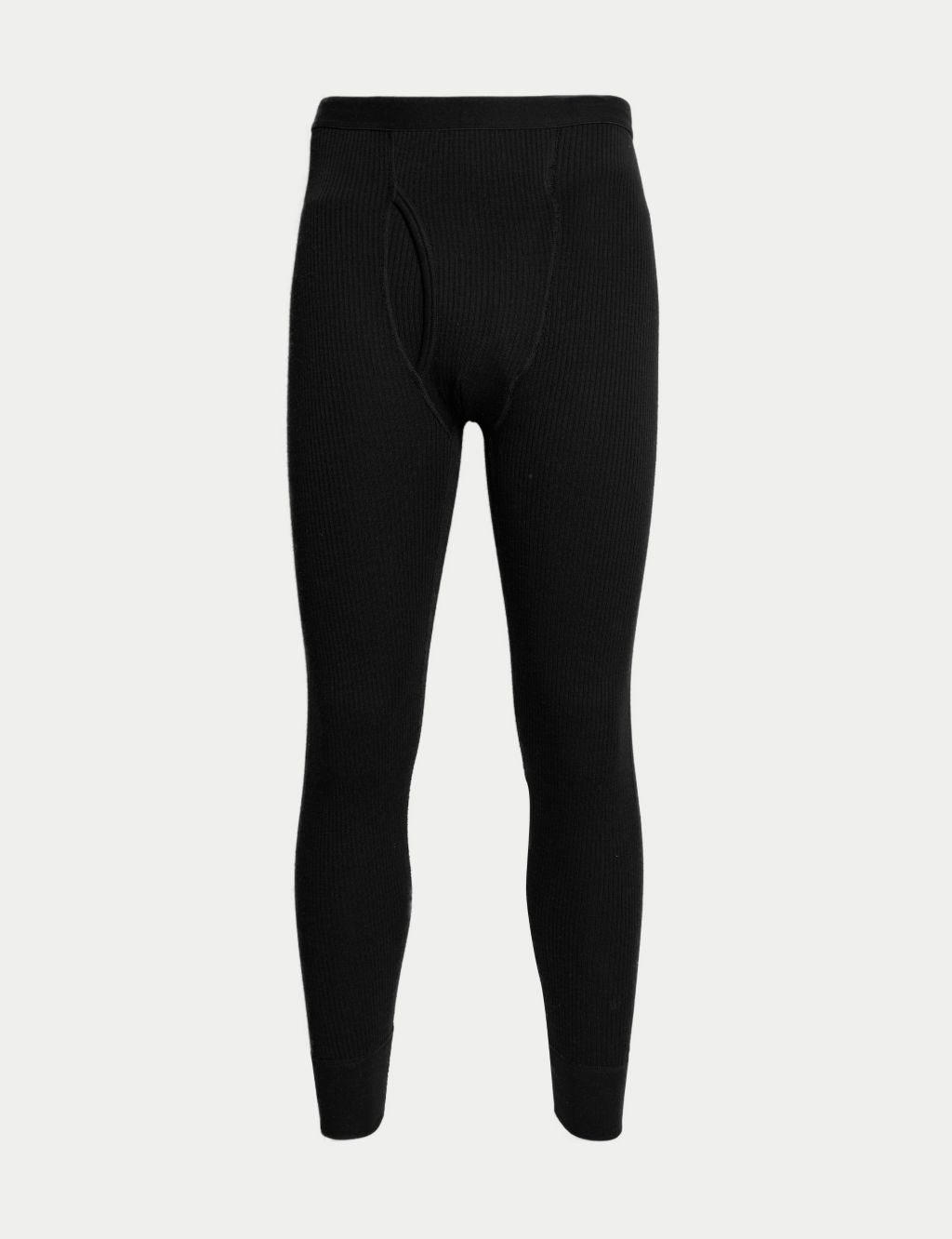 M&S 2 Pack Thermal Leggings Supersoft Base Layer Charcoal Plus