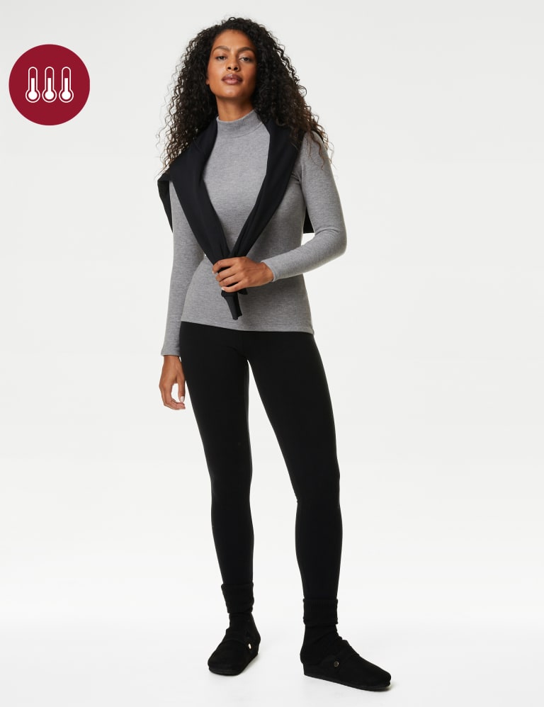 Plus size thermal fleece thick top and leggings set (EXTRA BIG SIZE) –  Pluspreorder