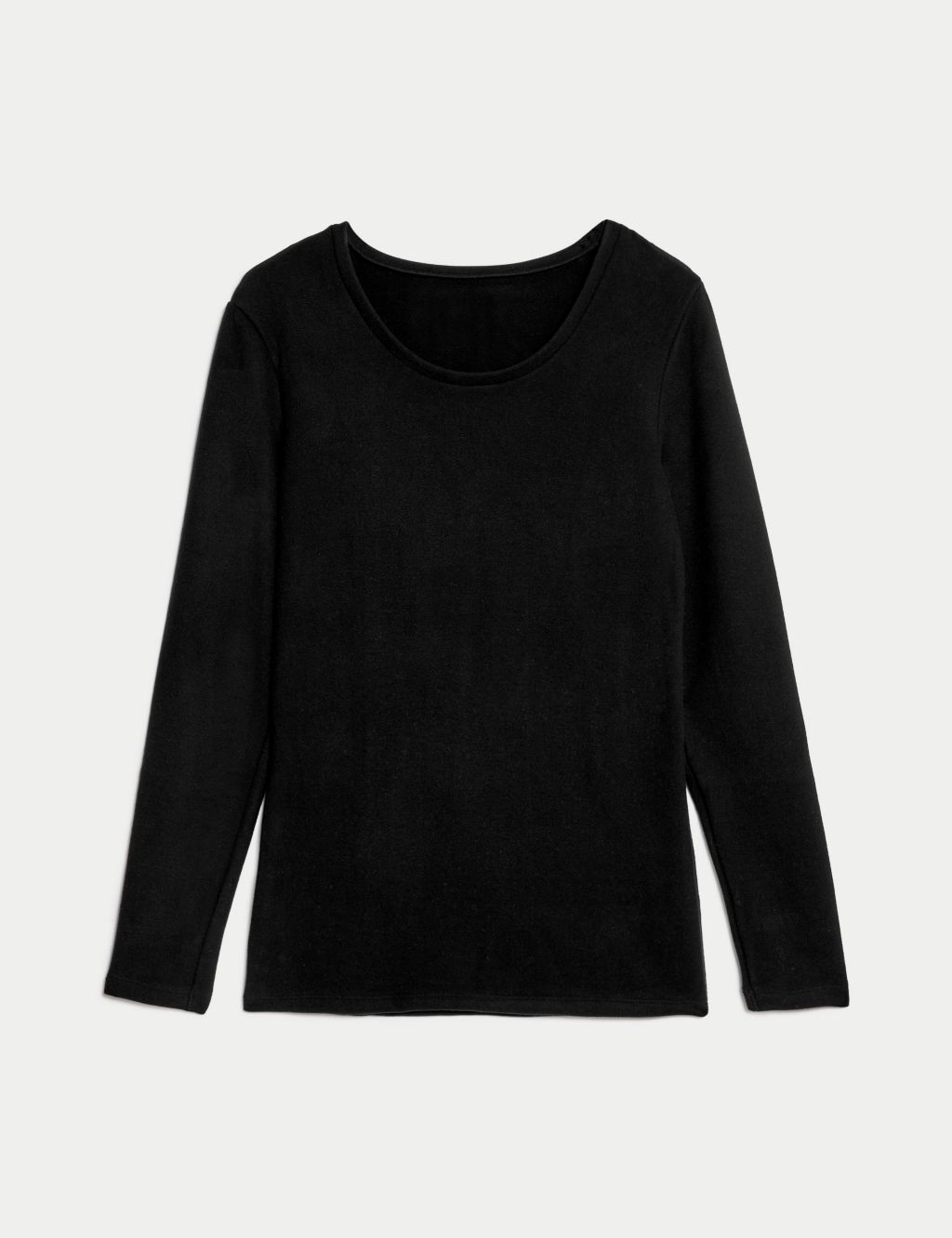 Buy Black Next Elements Thermal Fleece Lined Long Sleeve Top from Next  Luxembourg