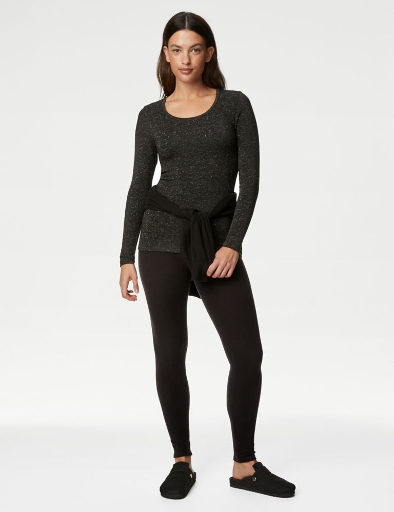 Heatgen™ Medium Thermal Long Sleeve Sparkle Top, M&S Collection