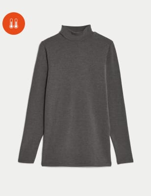 Heatgen™ Maximum Warmth Thermal Fleece Turtle Neck Top, M&S Collection