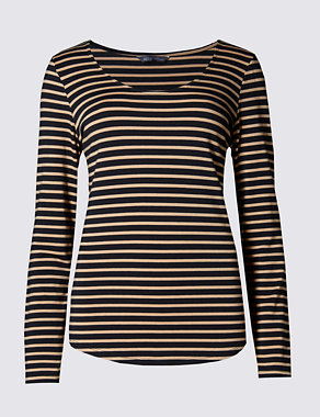 Heatgen™ Striped T-Shirt Image 2 of 4