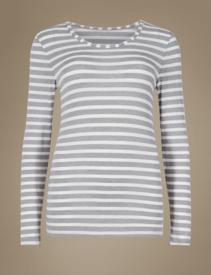 Heatgen™ Striped Thermal Top, M&S Collection