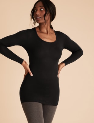 m&s ladies thermal tops