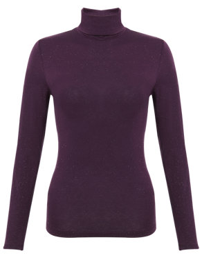 Heatgen™ Thermal Polo Neck Top Image 2 of 5