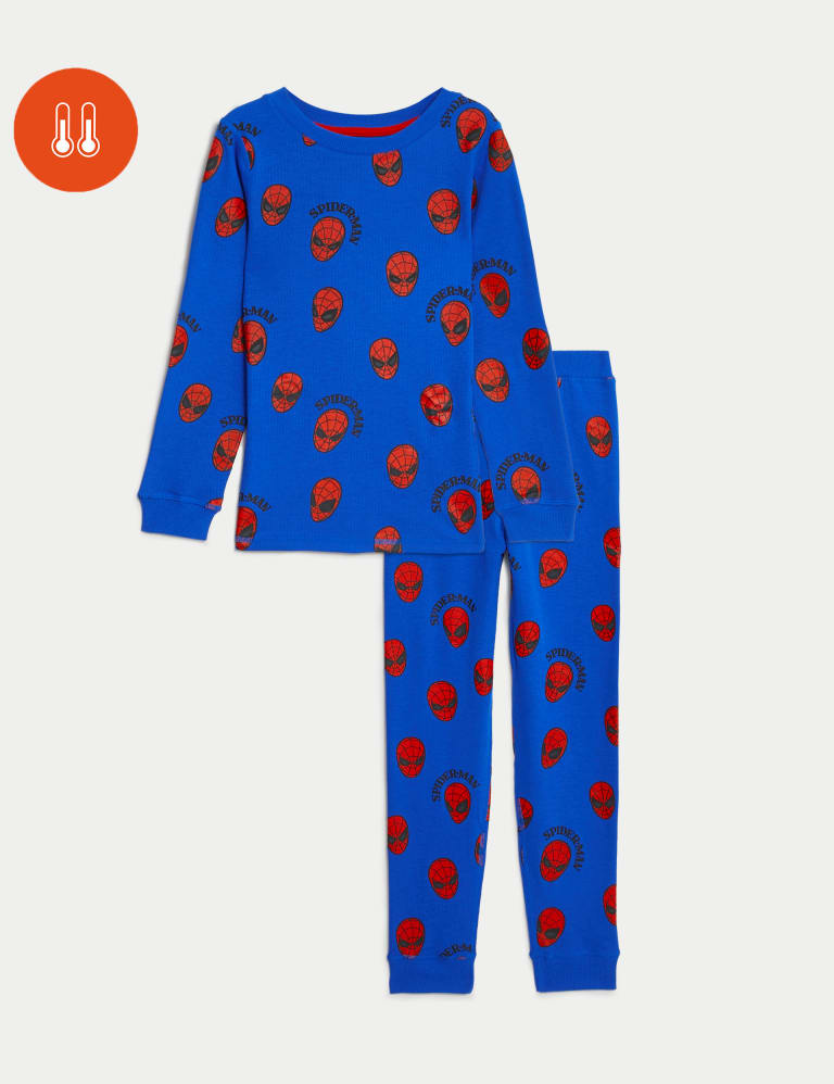 Heatgen Thermal Spider Man Set 2 8 Yrs M S Collection M S