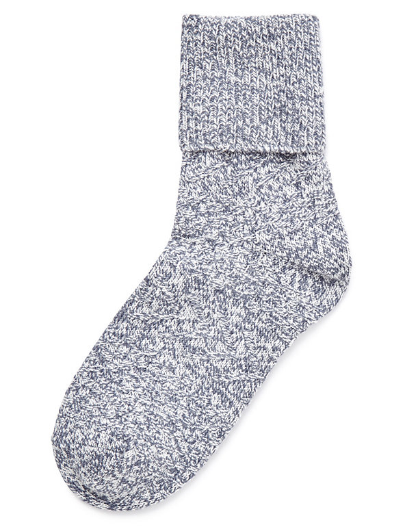 Heavyweight Marl Anklet Socks Image 1 of 1