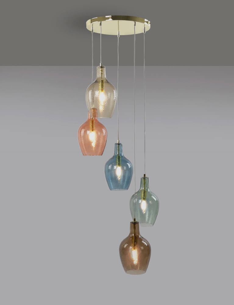 Multi pendant shop ceiling light