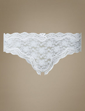 Helanka All Over Lace Brazilian Knickers Image 2 of 3