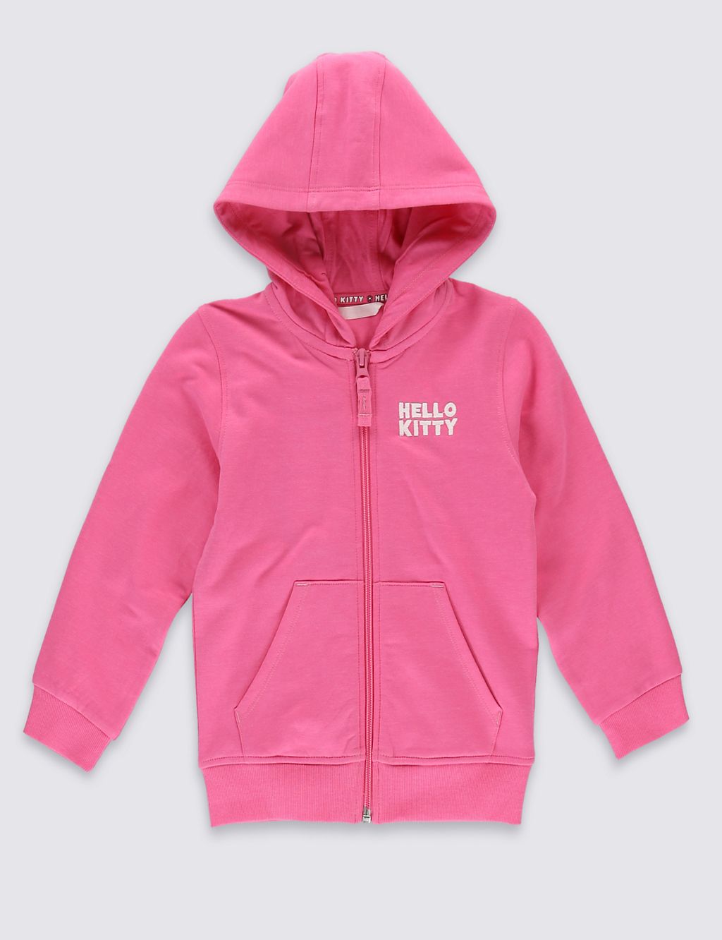 Hello Kitty™ Zip Through Hooded Top (1-7 Years) 1 of 4