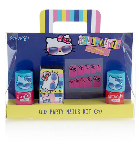 Hello Kitty London Party Nails Kit Image 1 of 2