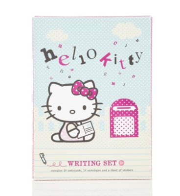 Hello Kitty Notecard Writing Set Image 1 of 2