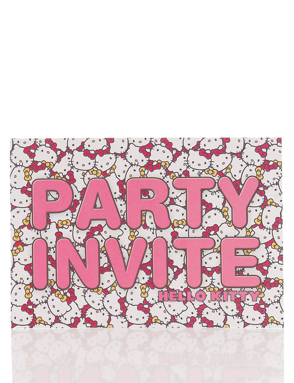Hello Kitty Party Invite Multipack Cards Image 1 of 2