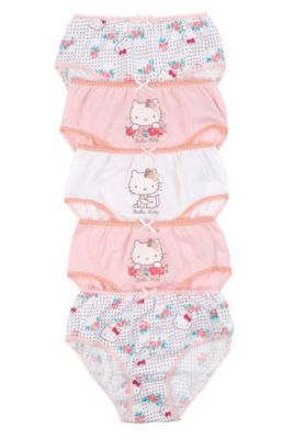 Hello Kitty Pure Cotton Assorted Briefs Image 1 of 1