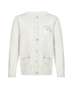 Hello Kitty Pure Cotton Cardigan with StayNEW™ (1-7 Years) Image 2 of 4