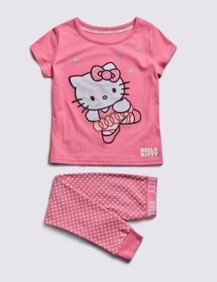 Hello Kitty Pure Cotton Pyjamas (1-8 Years) Image 2 of 4