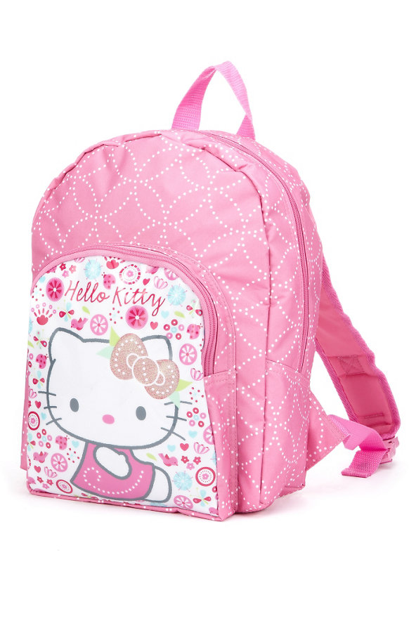 Hello Kitty Spotted Rucksack Image 1 of 2
