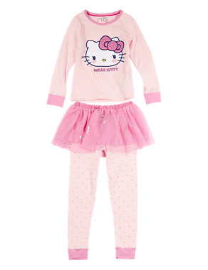 Hello Kitty Stay Soft Tutu Pyjamas (1-7 Years) Image 2 of 4