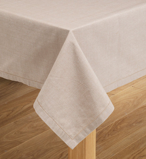 Hemstitch Tablecloth Image 1 of 1