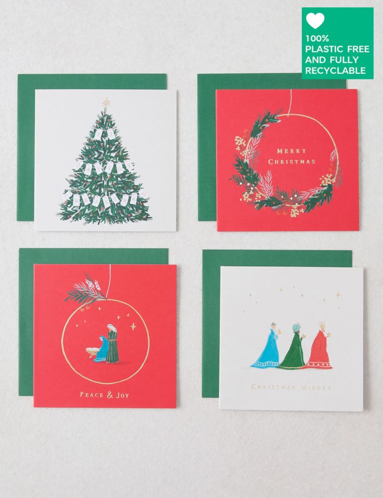 Heritage Charity Christmas Cards - Pack of 20 - 4 Designs 1 of 6