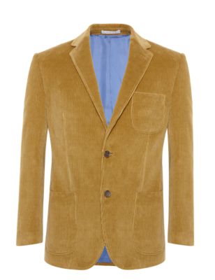 Heritage Pure Cotton 2 Button Corduroy Jacket Image 2 of 8