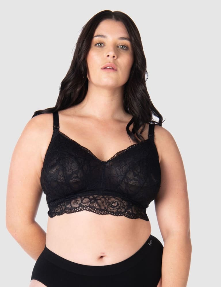 REACTIVATE BLACK NURSING BRA - FLEXI UNDERWIRE – Hotmilk UK