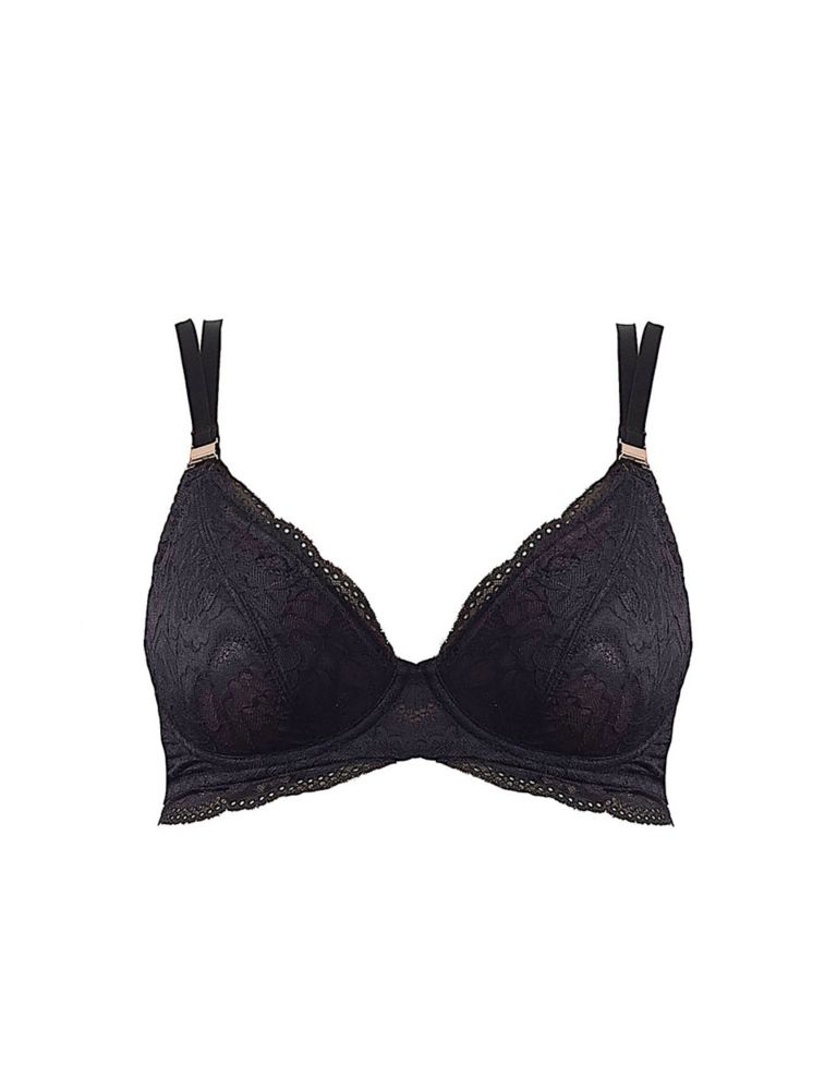 Buy VStar Double Layered Non Wired Medium Coverage Maternity / Nursing Bra  - Black at Rs.393 online