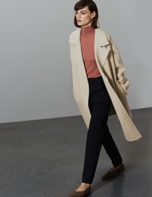 m&s wrap coat