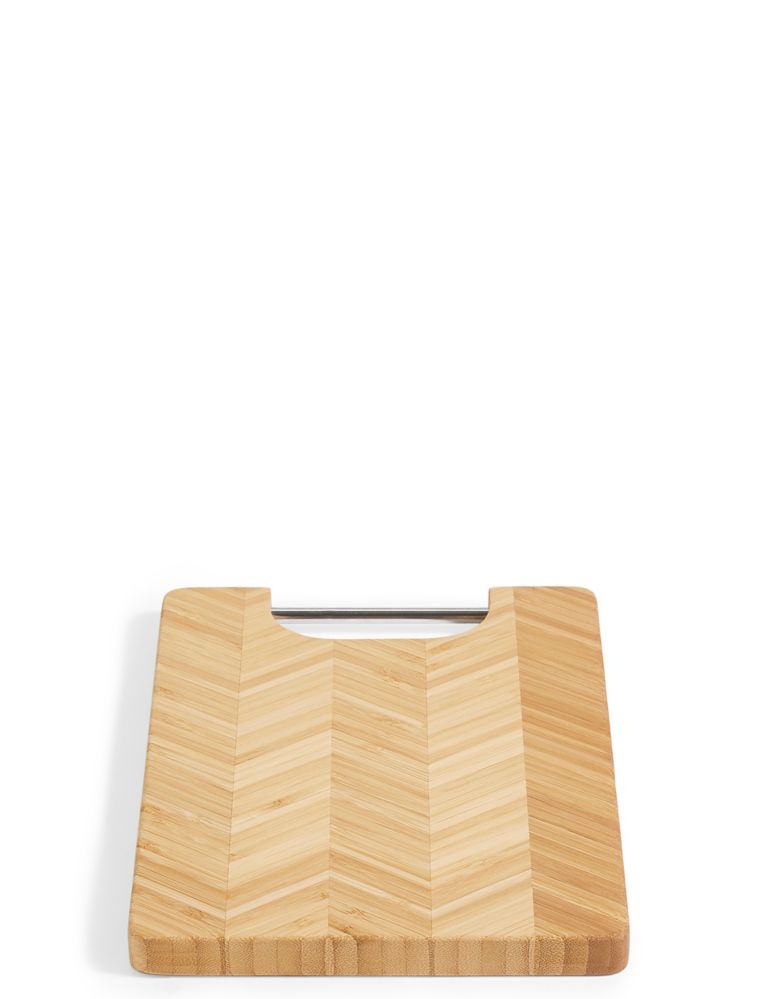 Hexagonal Bamboo Rectangler Small Chopping Board 1 of 4