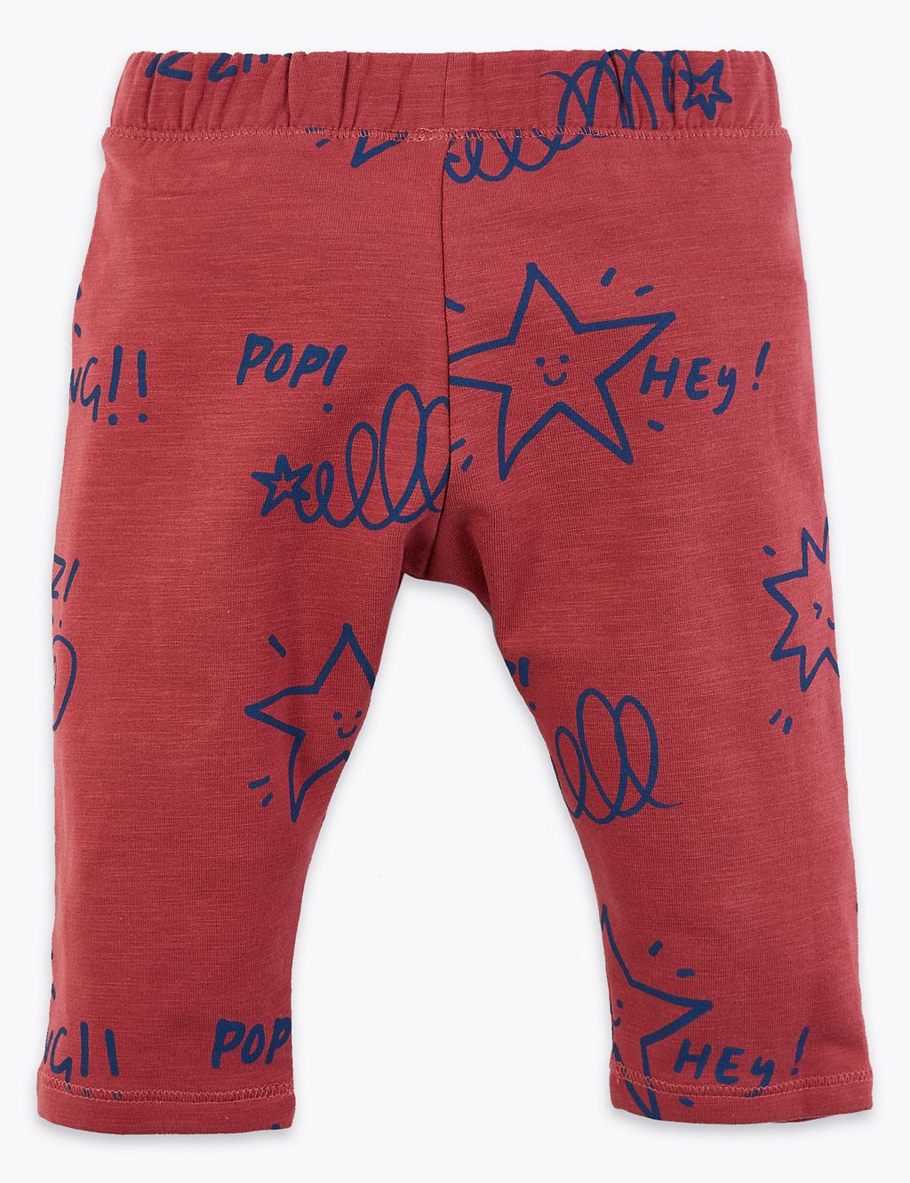 Hey Star Print Joggers 1 of 3