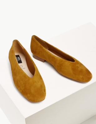 High cut ballet discount flats