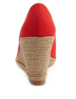 High Heel Wedge Espadrilles with Insolia® Image 2 of 4