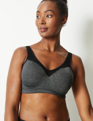 High Impact Breathable Sports Bra A-DD, M&S Collection
