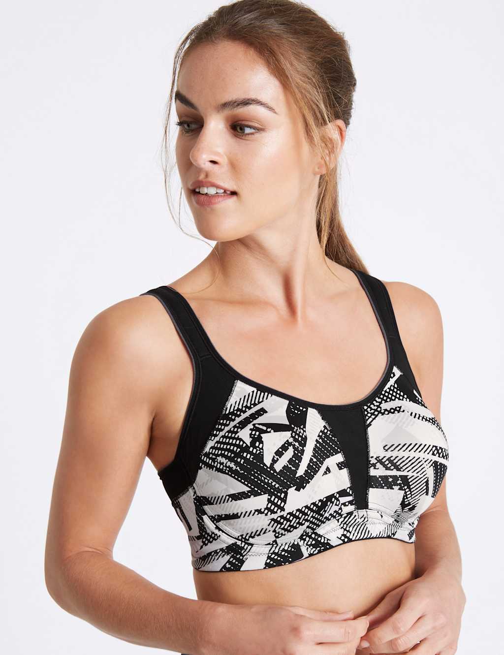 High Impact NonPadded Sports Bra AG M&S Collection M&S