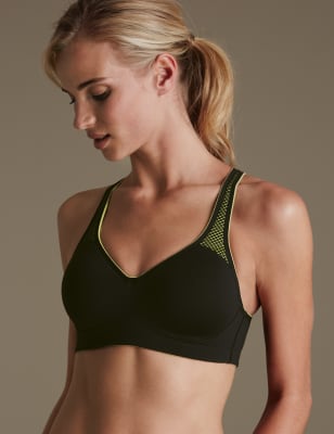 M&S Green Sports Bra DD