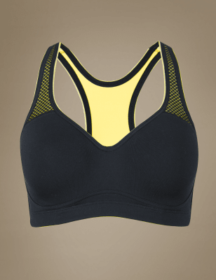 High Impact Padded Sports Bra A-DD