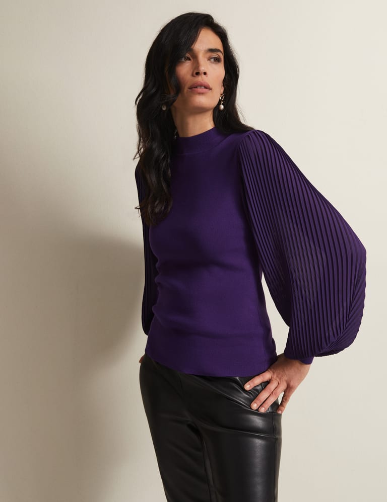 Pleated jumper clearance